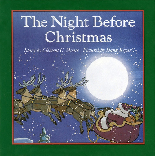 The Night Before Christmas Board Book (A Christmas Holiday Book for Kids) - 9780694004249 by Clement C. Moore, Dana Regan, 9780694004249
