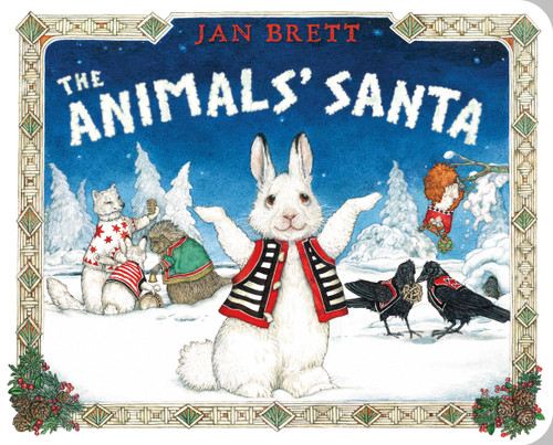 The Animals' Santa - 9781984816801 by Jan Brett, Jan Brett, 9781984816801
