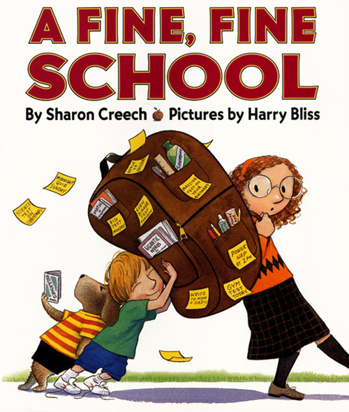 A Fine, Fine School - 9780060277369 by Sharon Creech, Harry Bliss, 9780060277369