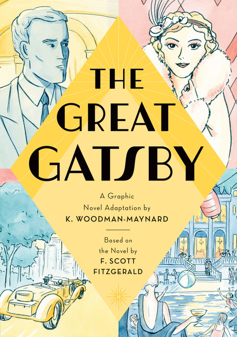 The Great Gatsby: A Graphic Novel Adaptation - 9781536216769 by F. Scott Fitzgerald, K. Woodman-Maynard
