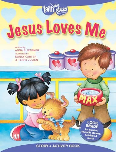 Jesus Loves Me Story + Activity Book by Anna B. Warner, Nancy Carter, Terry Julien, 9781496403155