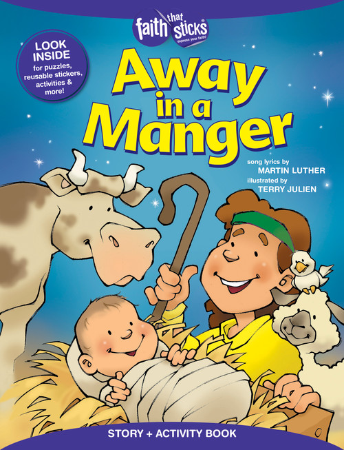 Away in a Manger Story + Activity Book by Terry Julien, Martin Luther, 9781496403186