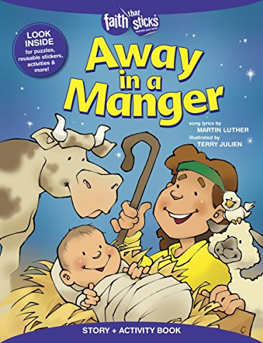 Away in a Manger Story + Activity Book by Terry Julien, Martin Luther, 9781496403186