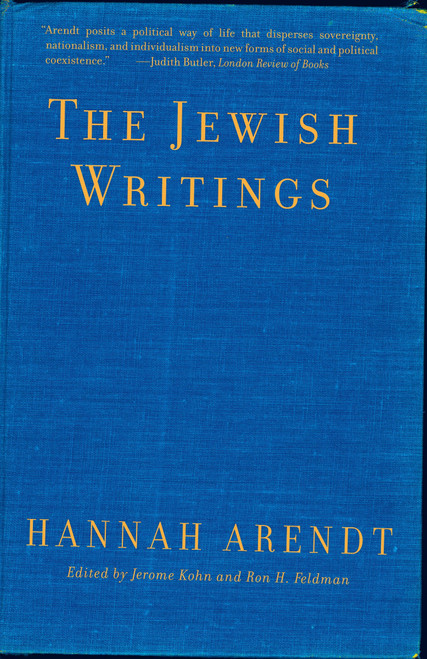 The Jewish Writings by Hannah Arendt, 9780805211948
