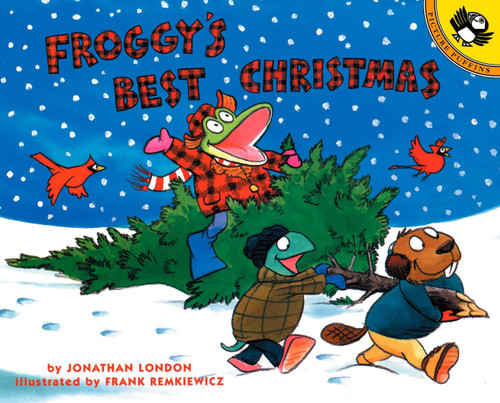 Froggy's Best Christmas by Jonathan London, Frank Remkiewicz, 9780140567359