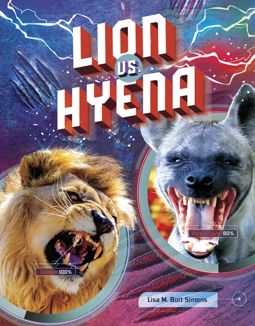 Lion vs. Hyena by Lisa M. Bolt Simons, 9781663914101