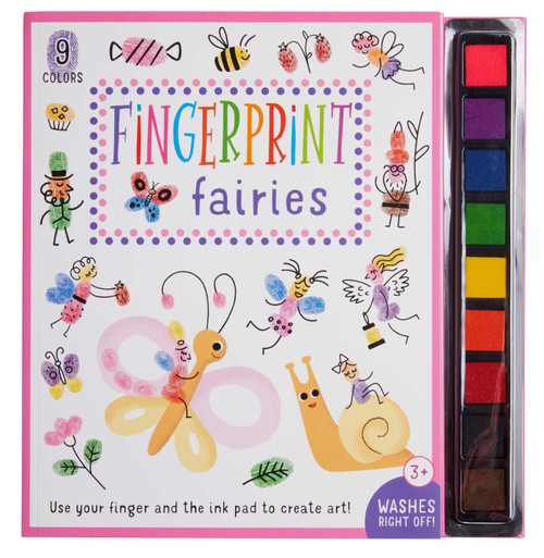 Fingerprint Fairies ((Kid's Activity Books, Art Books for Kids, Fairy Craft Books)) by Insight Kids, 9781647223069