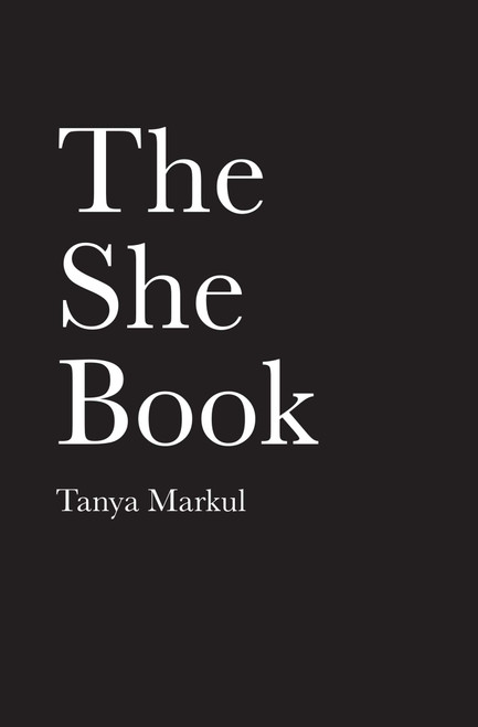 The She Book by Tanya Markul, 9781524851064