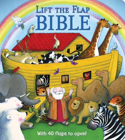 Lift the Flap Bible - Gifts for Christmas, Easter, Baptism, Communions, Birthdays - Baby Bible Book by Trace Moroney, Sally Lloyd Jones, 9780794422783