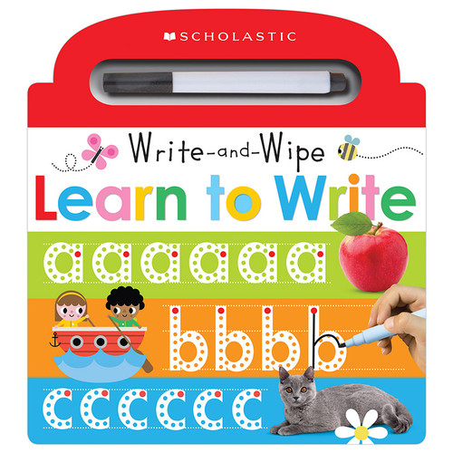 Learn to Write: Scholastic Early Learners (Write and Wipe) by Scholastic, 9780545903455