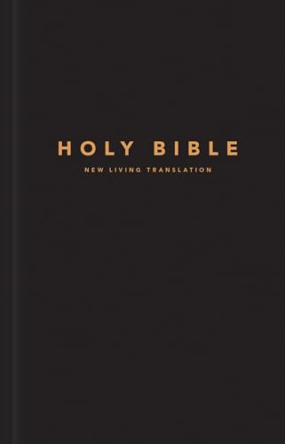 Pew Bible NLT (Hardcover, Black) by New Living Translation, Tyndale, 9781414389929