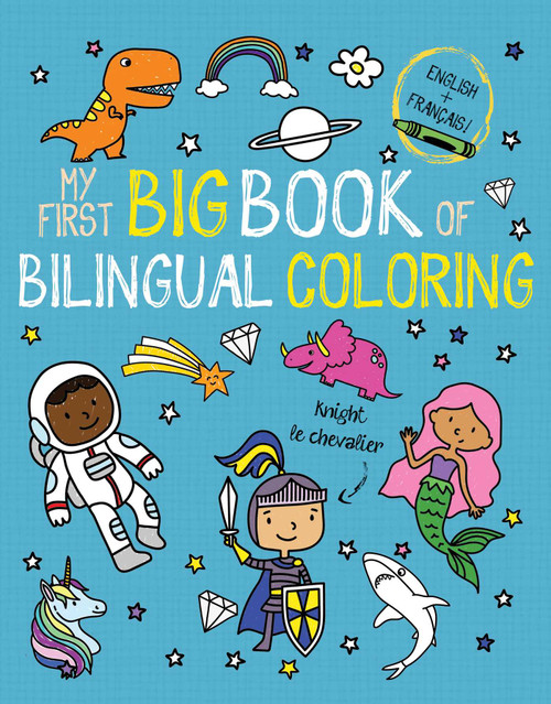 My First Big Book of Bilingual Coloring French by Little Bee Books, 9781499811124
