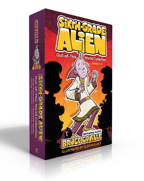 Sixth-Grade Alien Out-of-This-World Collection (Boxed Set) (Sixth-Grade Alien; I Shrank My Teacher; Missing-One Brain!; Lunch Swap Disaster) by Bruce Coville, Glen Mullaly, 9781534464889