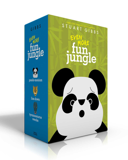 Even More FunJungle (Boxed Set) (Panda-monium; Lion Down; Tyrannosaurus Wrecks) by Stuart Gibbs, 9781534467835