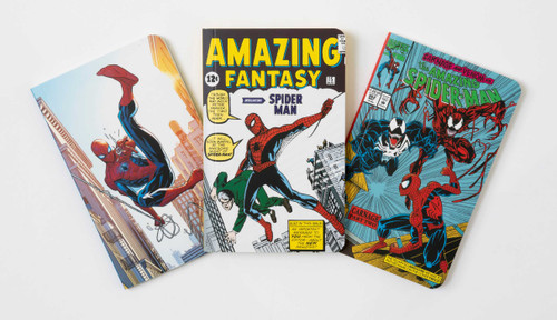 Marvel: Spider-Man Through the Ages Pocket Notebook Collection (Set of 3) (Miniature Edition) by Insight Editions, 9781683836070