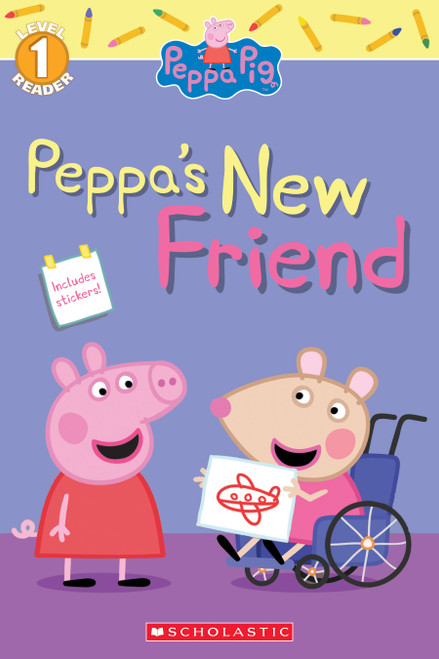 Peppa's New Friend (Peppa Pig Level 1 Reader with Stickers) by Michael Petranek, EOne, 9781338545906