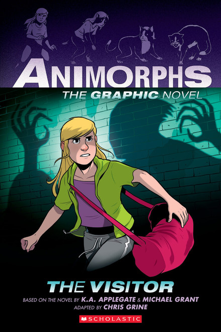 The Visitor: A Graphic Novel (Animorphs #2) by K. A. Applegate, Michael Grant, Chris Grine, 9781338538373