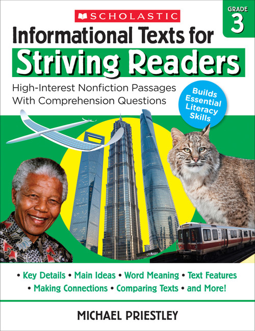 Informational Texts for Striving Readers: Grade 3 by Michael Priestley, 9781338714647