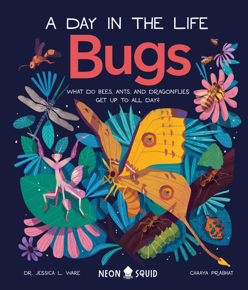 Bugs (A Day in the Life) (What Do Bees, Ants, and Dragonflies Get up to All Day?) by Dr. Jessica L. Ware, Chaaya Prabhat, Neon Squid, 9781684492114
