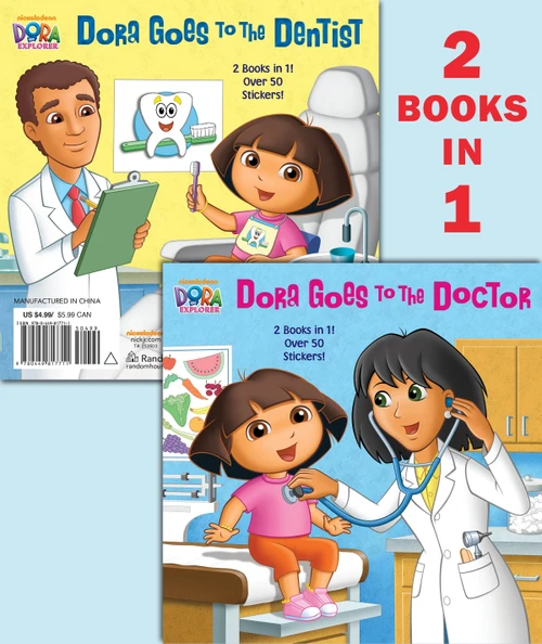 Dora Goes to the Doctor/Dora Goes to the Dentist (Dora the Explorer) by Random House, Robert Roper, Random House, 9780449817711