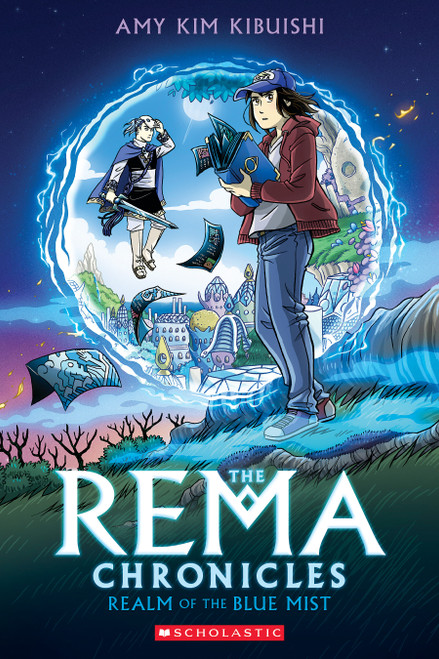 Realm of the Blue Mist: A Graphic Novel (The Rema Chronicles #1) - 9781338115130 by Amy Kim Kibuishi, 9781338115130