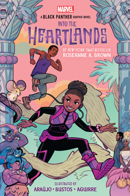 Shuri and T'Challa: Into the Heartlands (An Original Black Panther Graphic Novel) by Roseanne A. Brown, Dika Araújo, Natacha Bustos, Claudia Aguirre, 9781338648058