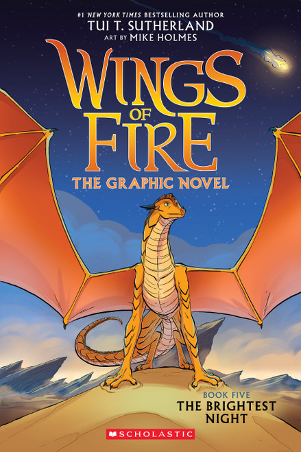 Wings of Fire: The Brightest Night: A Graphic Novel (Wings of Fire Graphic Novel #5) by Tui T. Sutherland, Mike Holmes, 9781338730852