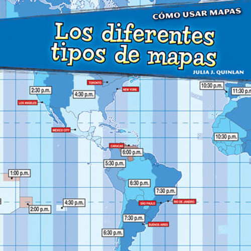 Los diferentes tipos de mapas (Different Kinds of Maps) by Julia J. Quinlan, 9781725315808