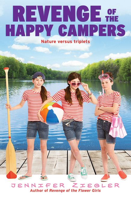 Revenge of the Happy Campers (The Brewster Triplets) by Jennifer Ziegler, 9781338091199