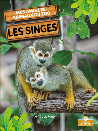 Les singes (Monkeys) by Amy Culliford, Annie Evearts, Claire Savard, 9781039607606