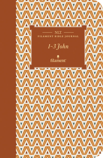 NLT Filament Bible Journal: 1--3 John (Softcover) by New Living Translation, Tyndale, 9781496458582