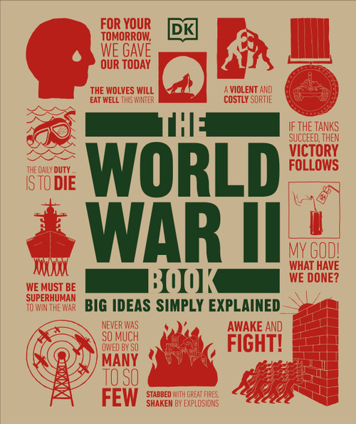The World War II Book by DK, 9780744048391