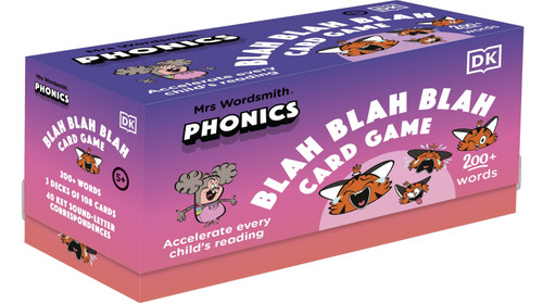 Mrs Wordsmith Phonics Blah Blah Blah Card Game, Kindergarten & Grades 1-2 (Accelerate Every Child's Reading) by Mrs Wordsmith, 9780744051476
