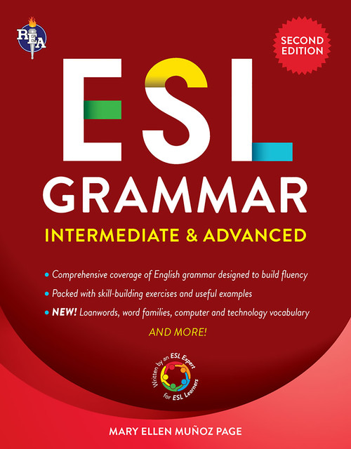 ESL Grammar: Intermediate & Advanced - 9780738612805 by Mary Ellen Munoz Page, 9780738612805