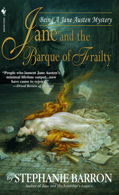 Jane and the Barque of Frailty by Stephanie Barron, 9780553584080