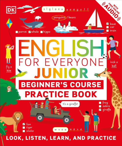 English for Everyone Junior Beginner's Course Practice Book by DK, 9780744028461