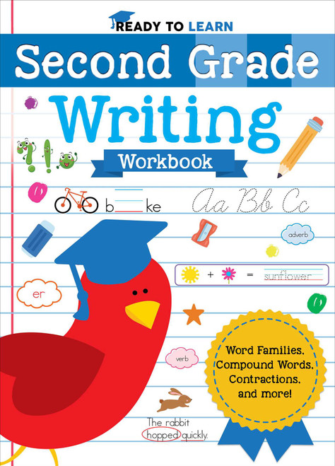 Ready to Learn: Second Grade Writing Workbook (Word Families, Compound Words, Contractions, and More!) by Editors of Silver Dolphin Books, 9781645179061