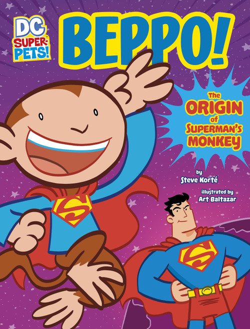 Beppo! (The Origin of Superman's Monkey) - 9781666328530 by Steve Korté, Art Baltazar, 9781666328530