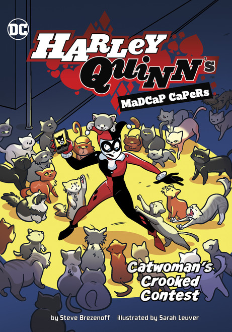 Catwoman's Crooked Contest by Steve Brezenoff, Sarah Leuver, 9781666329735
