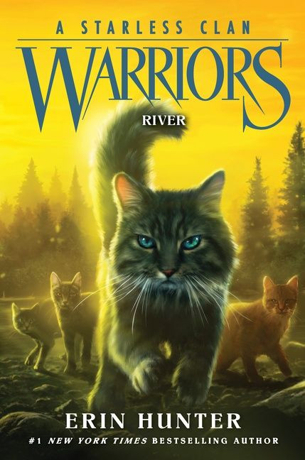 Warriors: A Starless Clan #1: River by Erin Hunter, 9780063050082