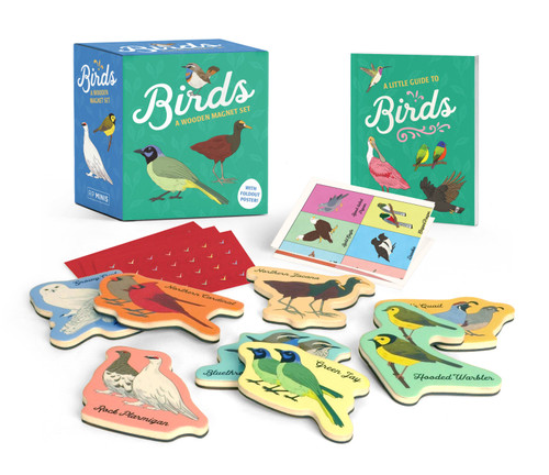Birds: A Wooden Magnet Set (Miniature Edition) by Danielle Belleny, Stephanie Singleton, 9780762475988