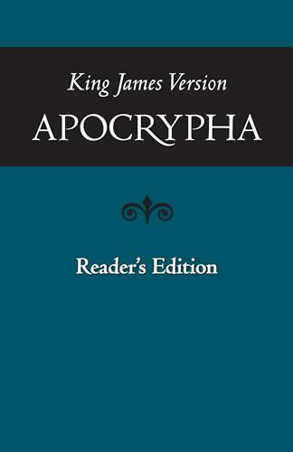 KJV Apocrypha, Reader's Edition (Readers Edition) by Hendrickson Publishers, 9781598564648