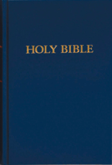 KJV Pew Bible (Hardcover, Blue) by Hendrickson Publishers, 9781598562194
