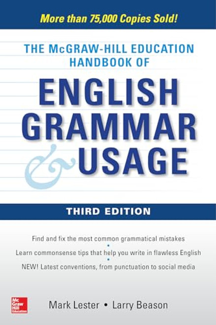 McGraw-Hill Education Handbook of English Grammar & Usage by Mark Lester, 9781260121674