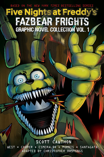 Five Nights at Freddy's: Fazbear Frights Graphic Novel Collection Vol. 1 (Five Nights at Freddy's Graphic Novel #4) by Scott Cawthon, Elley Cooper, Carly Anne West, Christopher Hastings, Didi Esmeralda, Anthony Morris, Andi Santagata, 9781338792676