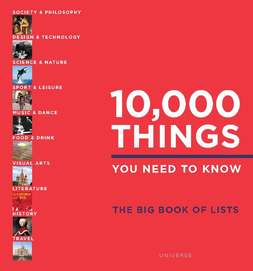 10,000 Things You Need to Know (The Big Book of Lists) - 9780789332523 by Elspeth Beidas, 9780789332523