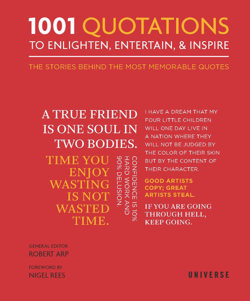 1001 Quotations To Enlighten, Entertain, and Inspire - 9780789334084 by Robert Arp, Nigel Rees, 9780789334084
