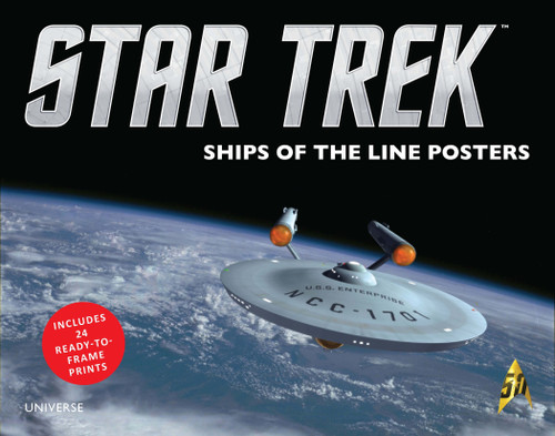 Star Trek: Ships of the Line Posters by CBS, Doug Drexler, John Eaves, Koji Kuramura, DM Phoenix, 9780789334046