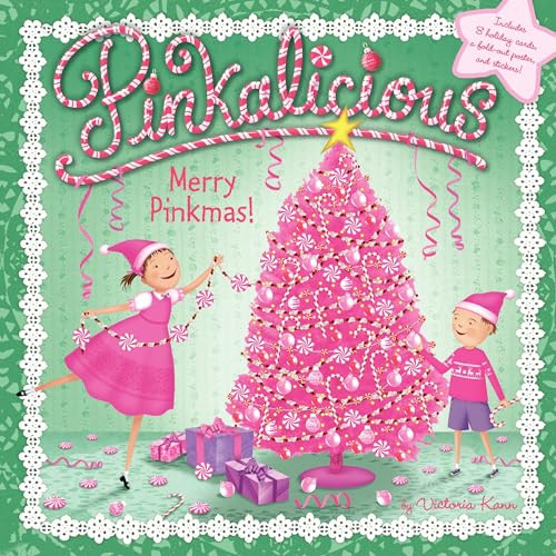 Pinkalicious: Merry Pinkmas! (A Christmas Holiday Book for Kids) by Victoria Kann, Victoria Kann, 9780062189127