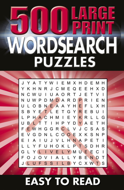 500 Large Print Wordsearch Puzzles (Easy to Read) by Eric Saunders, 9781398815735